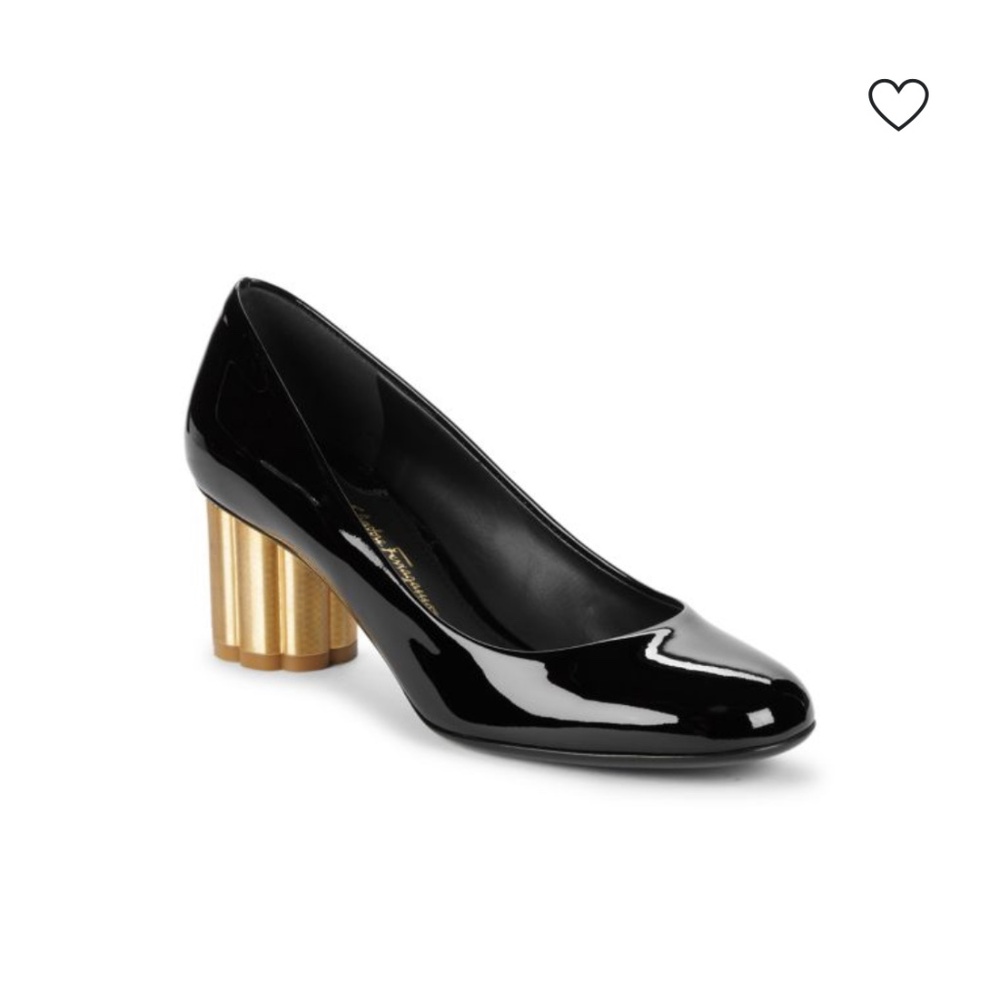 Salvatore Ferragamo Lucca Patent Leather Pumps